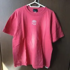 THE SHOP TK MIXPICE スカルプリント Tシャツ レッド XLのサムネイル