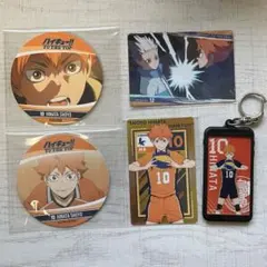 ハイキュー 日向翔陽 トレカ コースター キーホルダー まとめ売り