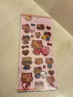 キラキララインストーンシール　HelloKitty キティちゃん　シール