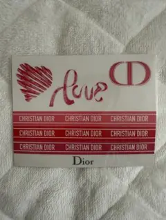 Dior オンラインショッピング特典 ステッカー
