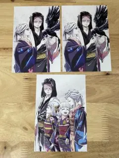 鬼滅の刃　全集中展　幕間画ポストカード　お館様　産屋敷家　産屋敷 耀哉　あまね