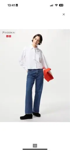 UNIQLO ユニクロ　ストレートジーンズ　ウィメンズ　25