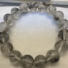 ブラックルチル　ルチルクォーツ　天然石　パワーストーン