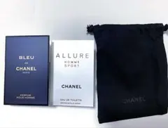新品　ブルードゥシャネル アリュールオムスポーツ サンプル CHANEL 香水