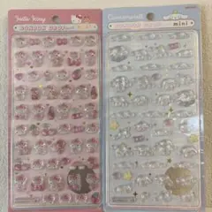 正規品 ハローキティ シナモロール ボンボンドロップミニシールセット