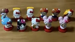 ハローキティ コラボレーション チョコエッグ フィギュア11体セット