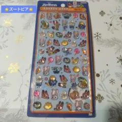 ボンボンドロップシール ミニ ズートピア ディズニー 正規品
