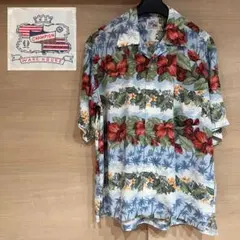WARE HOUSE ウエアハウス アロハシャツ ボーダーパターンのサムネイル