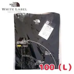 【韓国限定】ノースフェイス ホワイトレーベル ロゴ Tシャツ 黒 L 未開封