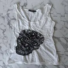 ALEXANDER MCQUEEN スカルタンクトップ 38のサムネイル
