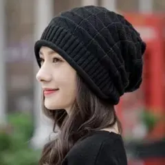 ニット帽 ビーニーキャップ 帽子 ユニセックス ケア帽子 医療用にも