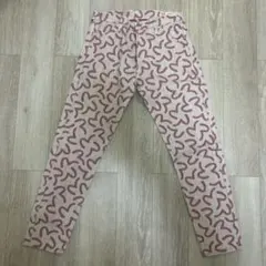 エヴィス エビス LOT 5500 カモメ柄ジャガードデニムパンツ 大きい