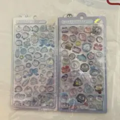 【正規品】ボンボンドロップシール　ぷかぷか　シマエナガ　海の生き物　水族館