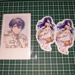 にじさんじ 6th Anniversary チェキ 剣持・ステッカー 天宮