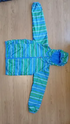 Columbia フード　ジャケット 青緑コロンビア キッズ アウター