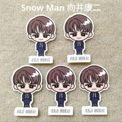 Snow Man 向井康二 ブラザービート 特典 すのチルステッカーシール5枚⑤