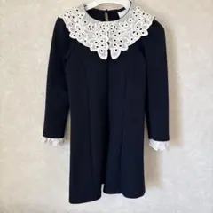 ZARAワンピース レース襟　フォーマル