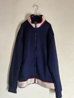 ZARA トラックジャケット ユニセックス　ネイビー ジャージ　Lサイズのサムネイル