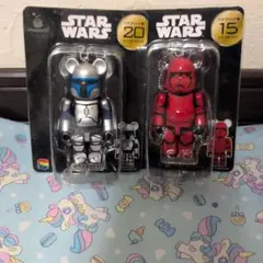 Happyくじ STAR WARS ベアブリック 20 & 15 セット