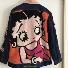 アメリカン雑貨　新品レア90年代ベティちゃん　ヴィンテージジャンパー　Ｍ〜Ｌ