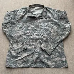 米軍実物 ACU 戦闘服 デジタルカモ 迷彩 L/R 古着