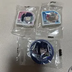 鬼滅の刃 缶バッジ、消しゴムセット