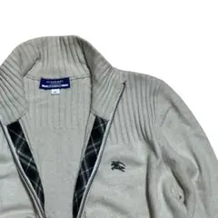 BURBERRY LONDON BLUE LABEL ニット シルク カシミヤ