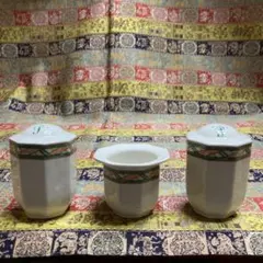 ドイツ製　ビレロイ&ボッホ 「ペパーミント」　塩・胡椒入&爪楊枝入　3点セットのサムネイル