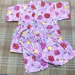 甚平　80センチ　女の子　ガール　浴衣