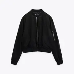 2025年最新】zara クロップドボンバージャケットの人気アイテム