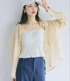 ガーゼシャツ イエロー コカのサムネイル