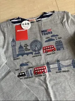 【最終値下げ】ミキハウス 長袖ロンT 130cm