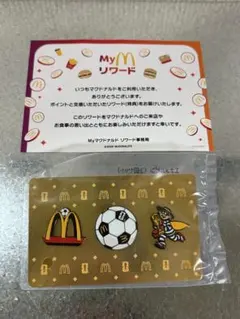 新品未開封 マック FIFAワールドカップ2026 エナメルピン3個セットのサムネイル