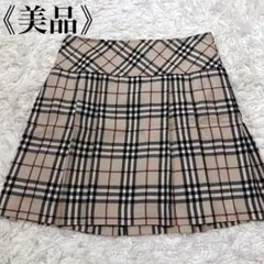 美品✨バーバリーブルーレーベル ミニスカート プリーツ ノバチェック 安室奈美恵のサムネイル