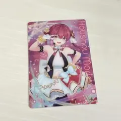 ホロライブ ウエハース メタリックプラカード2 宝鐘マリン