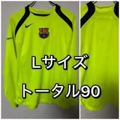 NIKE FCバルセロナ 長袖 トレーニング シャツ Lサイズ ロナウジーニョ