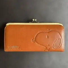 スヌーピー SNOOPY PEANUTS がま口財布　長財布のサムネイル
