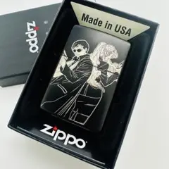 新品未使用】ZIPPO ブラックラグーン バラライカ 両面加工 エッチング 