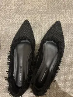 meichen ブラック パンプス