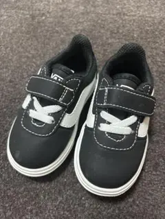 【値下げ】Vans ベビー スニーカー ブラック　12cm