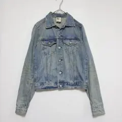 H&Mデニムジャケット ライトブルー Gジャンショート丈 カジュアル