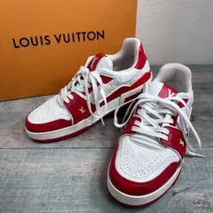 着用2回 LOUIS VUITTON トレイナー モノグラム 6.5 22年
