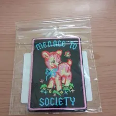 刺繍パッチ MENACE TO SOCIETY