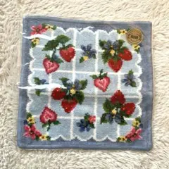 【フェイラー】未使用　web限定カラー　ストロベリーフィールドプティハンカチ