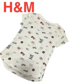 P　H&Mプリントシャツ158-164のサムネイル