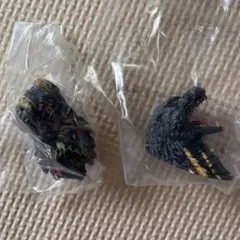 一番くじ　ゴジラ　E賞　モンスターヘッドマグネット　２種