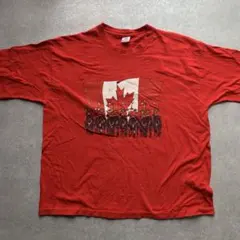 USA製 フルーツオブザルームTシャツ カナダ RCMP レッド 赤 XXLのサムネイル