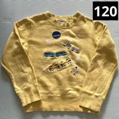 TILE TOWN トレーナー　電車柄　120