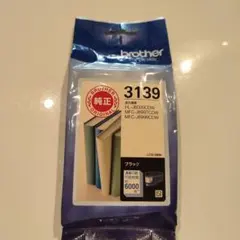 未開封brotherブラザー純正インクLC3139インクカートリッジブラック黒のサムネイル