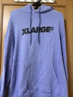 XLARGE フード付きトレーナー Lサイズ ラベンダー